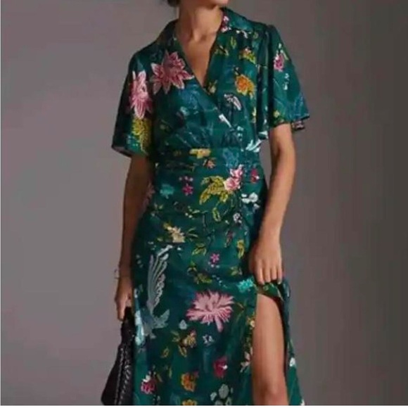 Maeve button shirt dress NWT - Picture 3 of 7